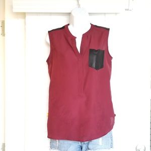 Mossimo Women's Sleeveless Blouse Sz X-Small